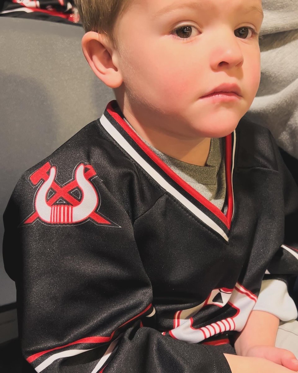Hockey night with our dude — The best big brother around!