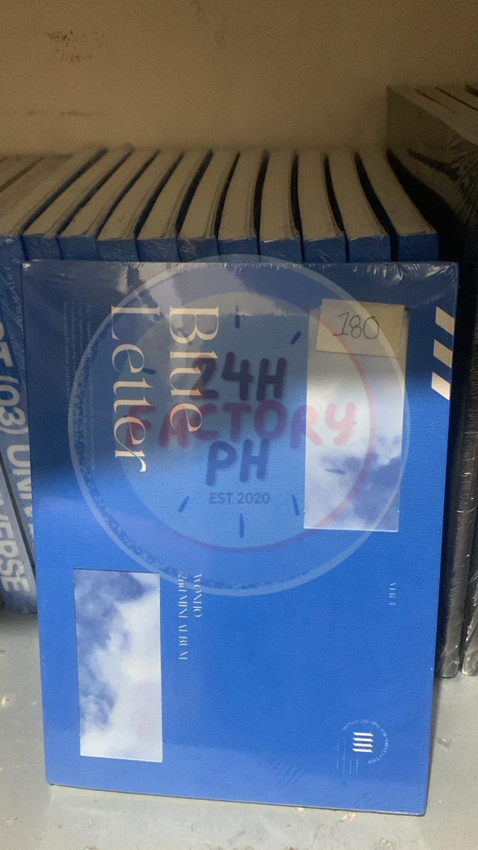 24HFactoryPH's tweet image. #NaDemonyo_Onhands
WTS LFB
Wonho Blue Letter Album ₱180 (+ ₱20 pf)
- Ver 1 &amp;amp; 2
✅ sealed
MOP: Gcash/Unionbank
MOD: shapi c/o ONLY
💌 Kindly comment mine or dm us!