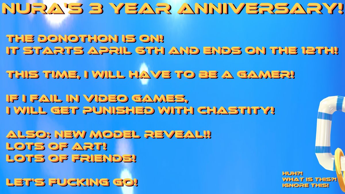 #vtuber #vtuber #latex #VtuberDebut 

It's time for my 3 year anniversary! It's gonna be a whole week of big streams with big events and big fun! I will have to be a real gaymer now!👀

There will be a new model by <a href="/Yashawoo/">🌸Yasha🌙V:Arcana✨🔮On Bluesky!</a> that is...I am honestly speechless at how good it is!💖