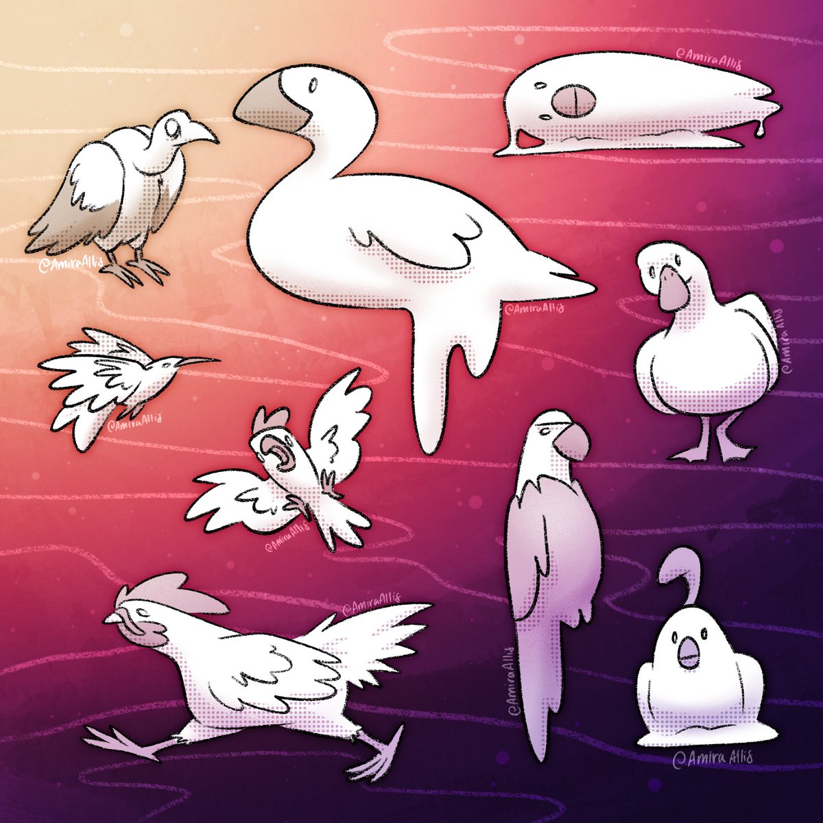 Just some perfectly normal birds