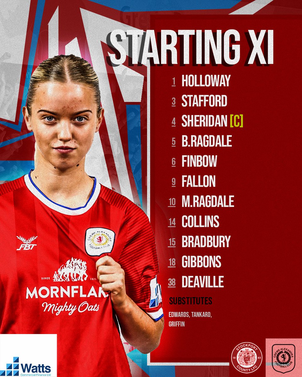 Our starting XI for the Cheshire County Cup Semi Final 🙌, image size:960x1200