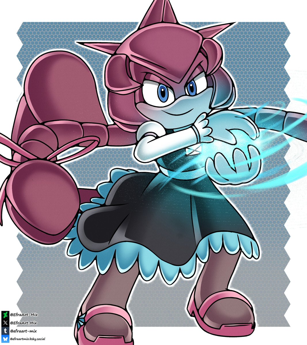 EfraArt_Mix's tweet photo. (3/3) Polaris the #Scorpion!!! 🦂❄️ (Onda glaciar)
#SonicFC #SonicOC #SonicFanCharacter #Sonic #SonicTheHedgehog #Bug #Arachnid #SonicAdventureStyle https://t.co/gzkH64h2dZ
