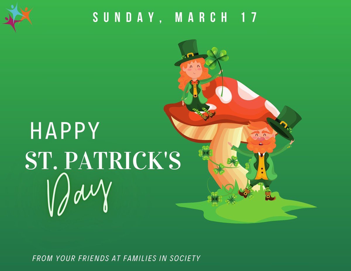 Hey academics and scholars, Families in Society here, wishing you a Happy Saint Patrick's Day! May your day be filled with a little extra luck! 🍀 🌈 #stpaddy #academic #journal #publishing