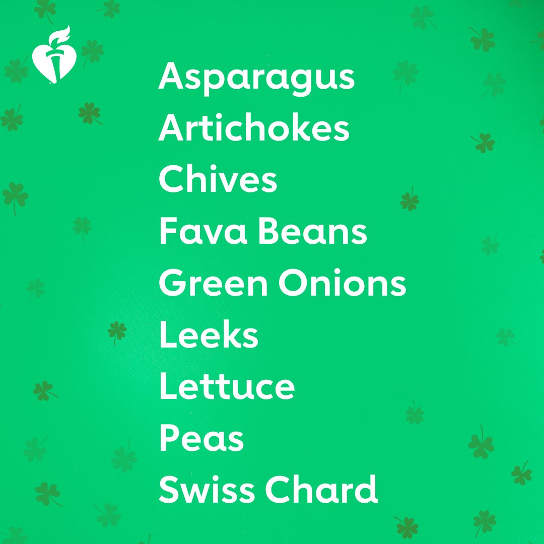 You can show your St. Patrick's Day spirit in more than one way this year! Embrace the luck of the Irish and celebrate with a plateful of in-season green vegetables. 💚 🍀 FMI: spr.ly/6017kH5x1 #EatYourGreens #StPatricksDay