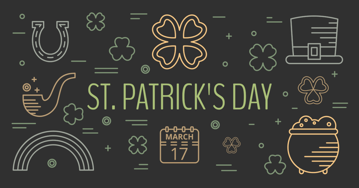 Happy St. Patrick's Day! We hope the luck of the Irish is with you the rest of the year!