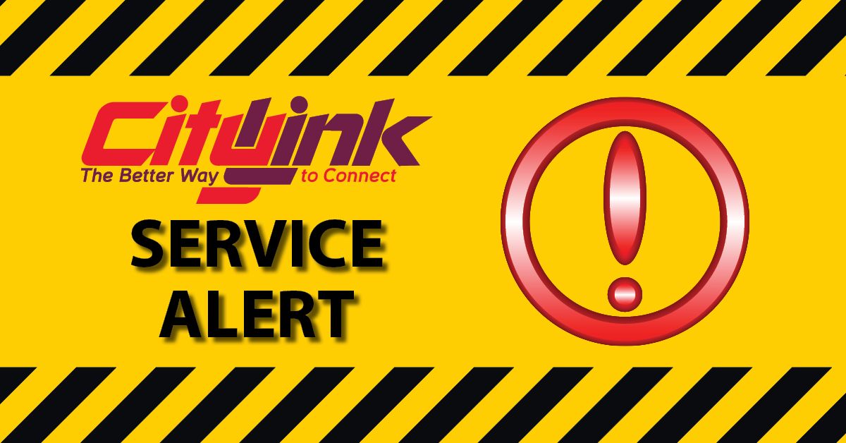 Service Alert Reminder: Due to the St. Patrick’s Day Parade in Downtown Peoria today, most CityLink Routes will be on detour for the 2:15 PM, 2:45 PM, and 3:15 PM line ups at the Transit Center. The parade begins at 2:00 PM. bit.ly/3T870eE