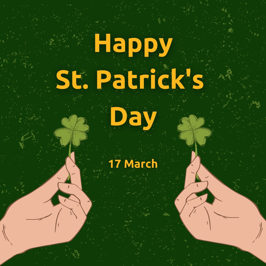 Just as the shamrock symbolizes good fortune, we cherish the richness that diversity brings to our community. Together, we embrace the true meaning of St. Patrick's Day – spreading joy, love, and acceptance. Happy St. Patrick's Day!