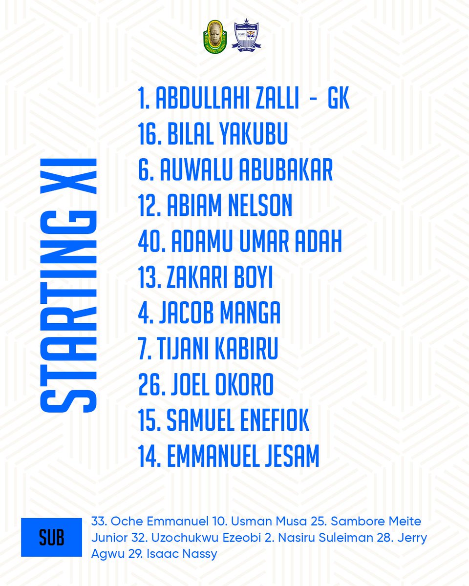domaunitedfc's tweet photo. 🐅 Your Tigers to take on Bendel Insurance
#BENDOM | #DomaUnited https://t.co/IaQSyskHfc