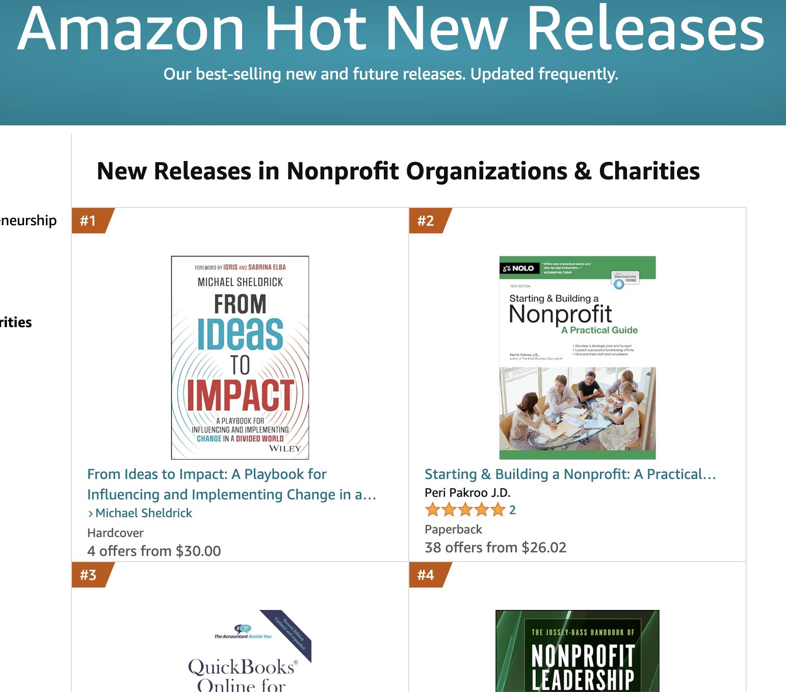 Michael Sheldrick on X: Huge thanks to my friends in Australia for your  incredible support, making our book the #1 bestseller in the Nonprofits and  Charity category! 🎉 Preorder your copy now
