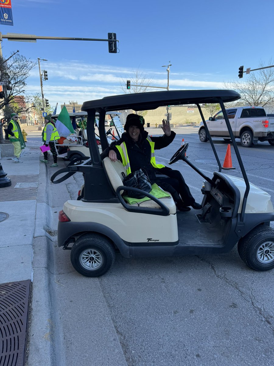 LawrenceStPats's tweet photo. Our volunteers are out in force! LET’S HAVE A PARADE https://t.co/RBzuZCXNqA