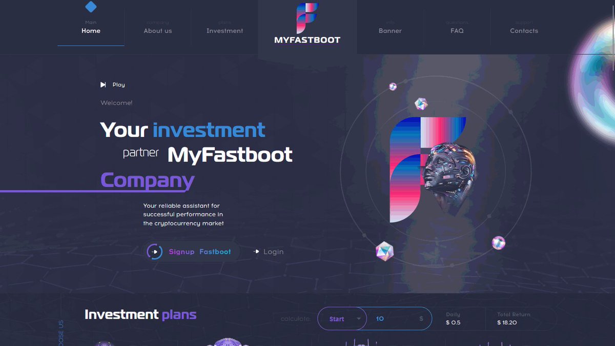 iemonitor's tweet photo. 🤜MyFastBoot🤛 https://t.co/aO6smD7219

💹 Plan:  0.5 - 1% Daily for 1 year and 1.6 - 2% daily for 100 days

🚀Accept: ePayCore | Tether TRC20 | Tether BEP20 | BNB.BSC | Bitcoin | Bitcoin Cash | Litecoin | Ethereum | Dogecoin | Dash | Tron | Ripple | Stellar | NixMoney https://t.co/eWKUTnJJHD