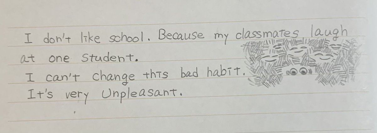 I don't want to go to school tomorrow.....
#LearnEnglish