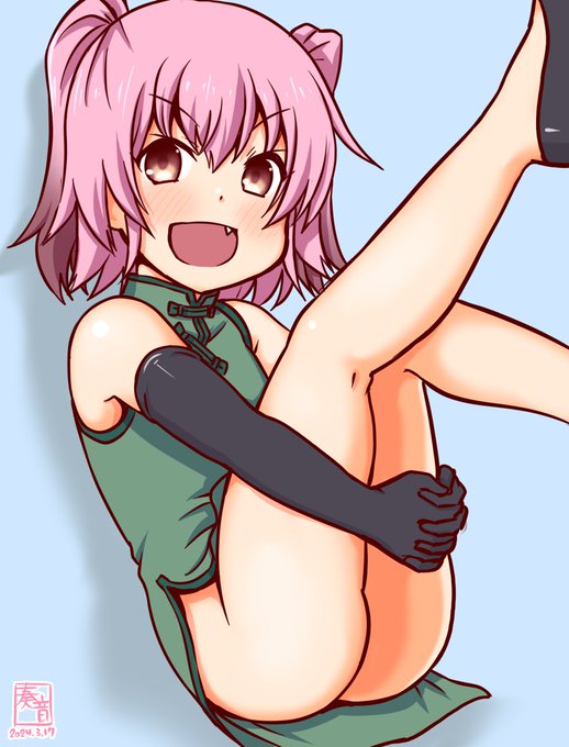 「なにそれ。情報見たいの? 仕方ないなぁ…♥」

#艦これ版真剣お絵描き60分一本勝負_20240317
#国後 