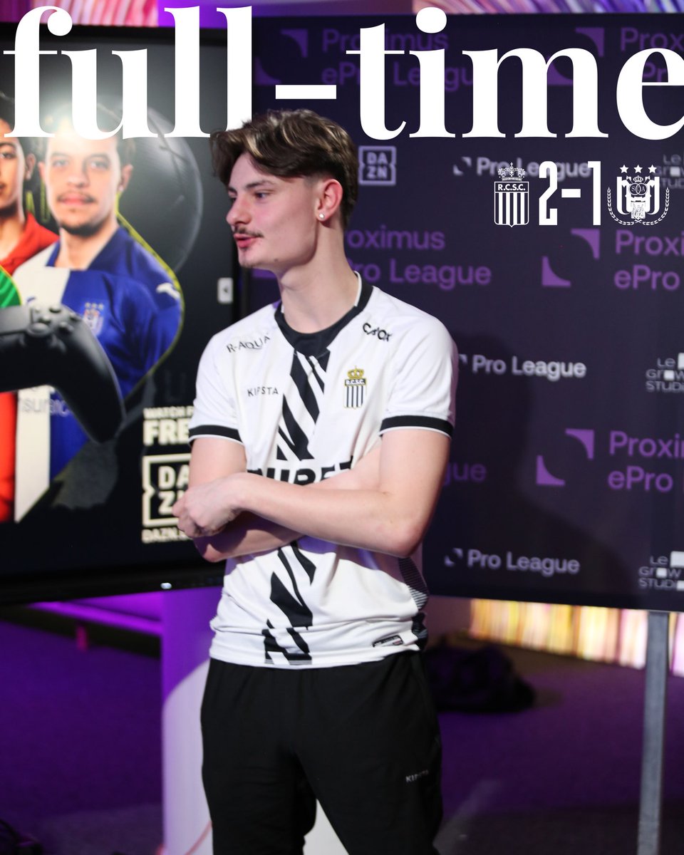 𝑽𝒊𝒄𝒕𝒐𝒊𝒓𝒆 🔥

NB enchaîne, 9/9 🦓

#RCSC #Charleroi #Unibet #eProLeague #CHAAND