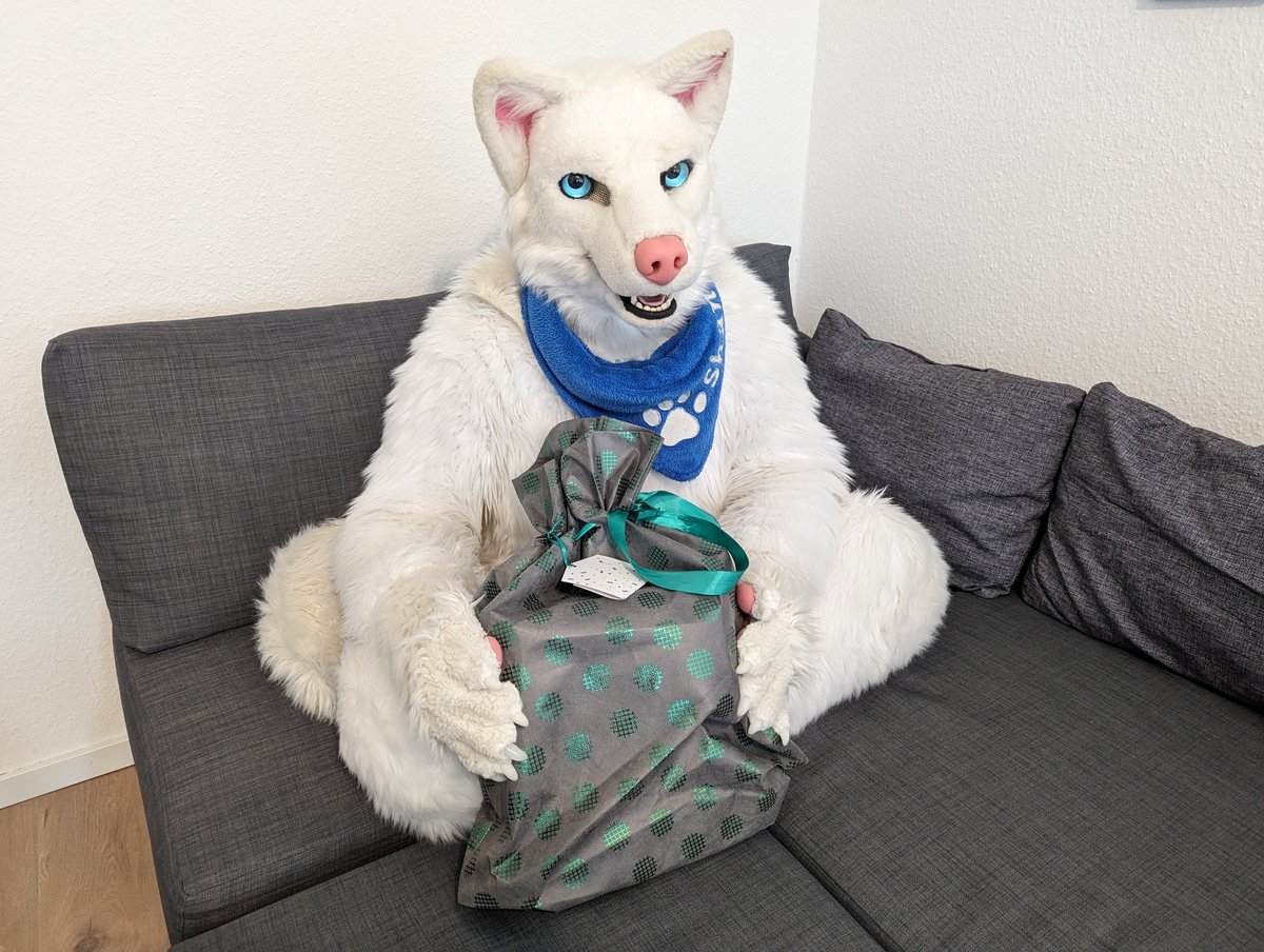 Shane_the_Wolf's tweet photo. This was a birthday gift from my lovely honey badger ๐ฆก๐ฏ@Tombstone22111
#SecretSunday #SundaySurprise #fursuitanyday https://t.co/Biy8Q2gcCP
