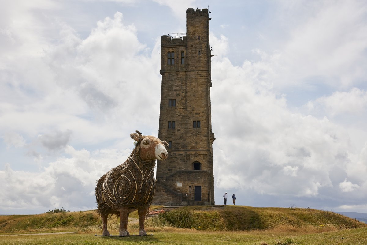 musicinkirklees's tweet image. HERD came to Kirklees last summer devised by composer Orlando Gough and produced by @artichoketrust for #KYOM23. Moving from the boundaries of Kirklees as they were herded towards towns on road and canal. An epic tale of wool and water, movement and sound, industry and labour.