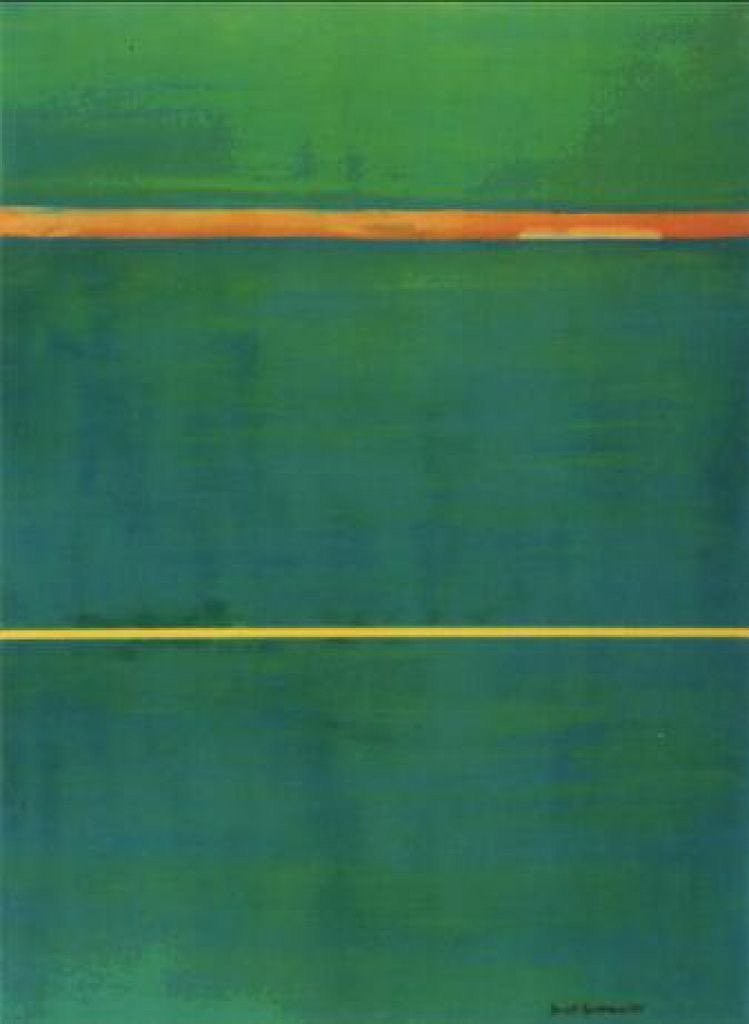 Barnett Newman - Dionysius for #StPatricksDay