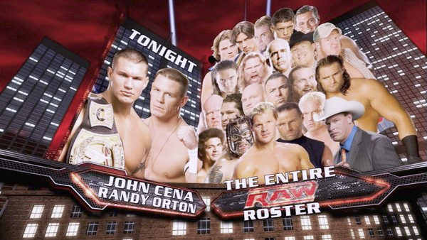 wrestle_hist's tweet photo. 3/17/2008 

John Cena &amp; Randy Orton vs. The Entire RAW Roster ended in a No Contest on RAW from the CajunDome in Lafayette, Louisiana.

#WWE #WWERaw #JohnCena #RandyOrton #JBL #Umaga #Carlito #MrKennedy #BrianKendrick #CharlieHaas #CodyRhodes #DavidHartSmith #HardcoreHolly https://t.co/xtOGeL2Cdo