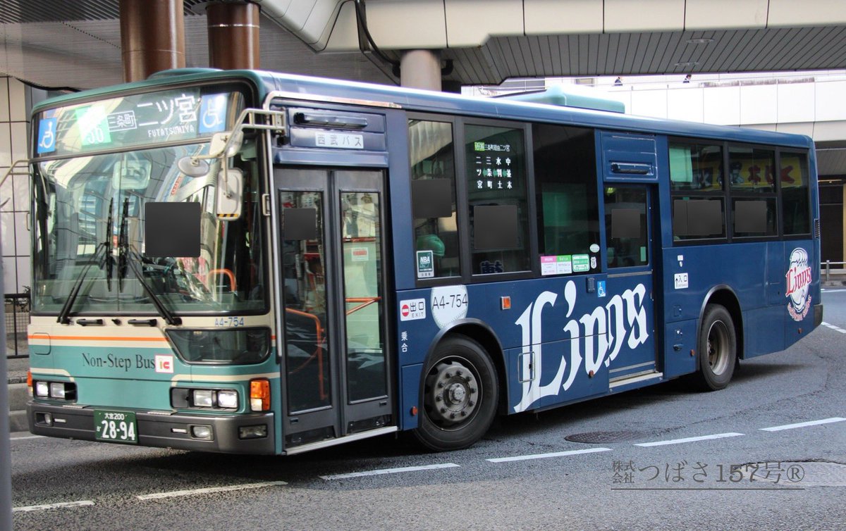 西武バス ＃大宮営業所 （#立川営業所）＃転属 A3-412 （大宮200か 28