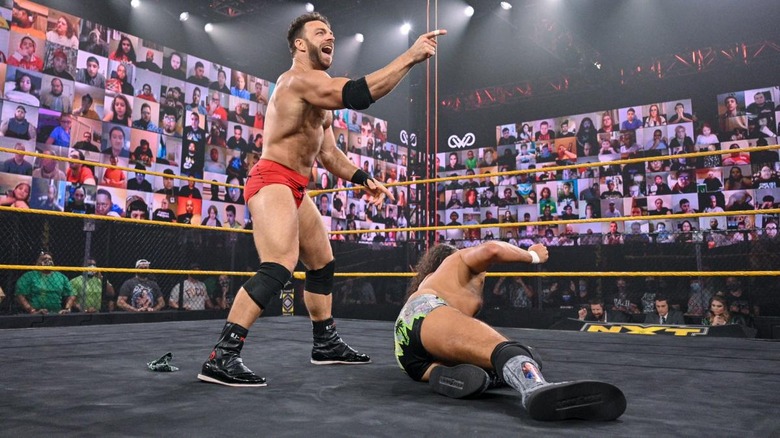 3/17/2021

L.A. Knight (in his WWE in-ring debut) defeated August Grey on NXT from the WWE Performance Center in Orlando, Florida.

#WWE #WWENXT #LAKnight #EliDrake #YEAH #LetMeTalkToYa #AugustGrey