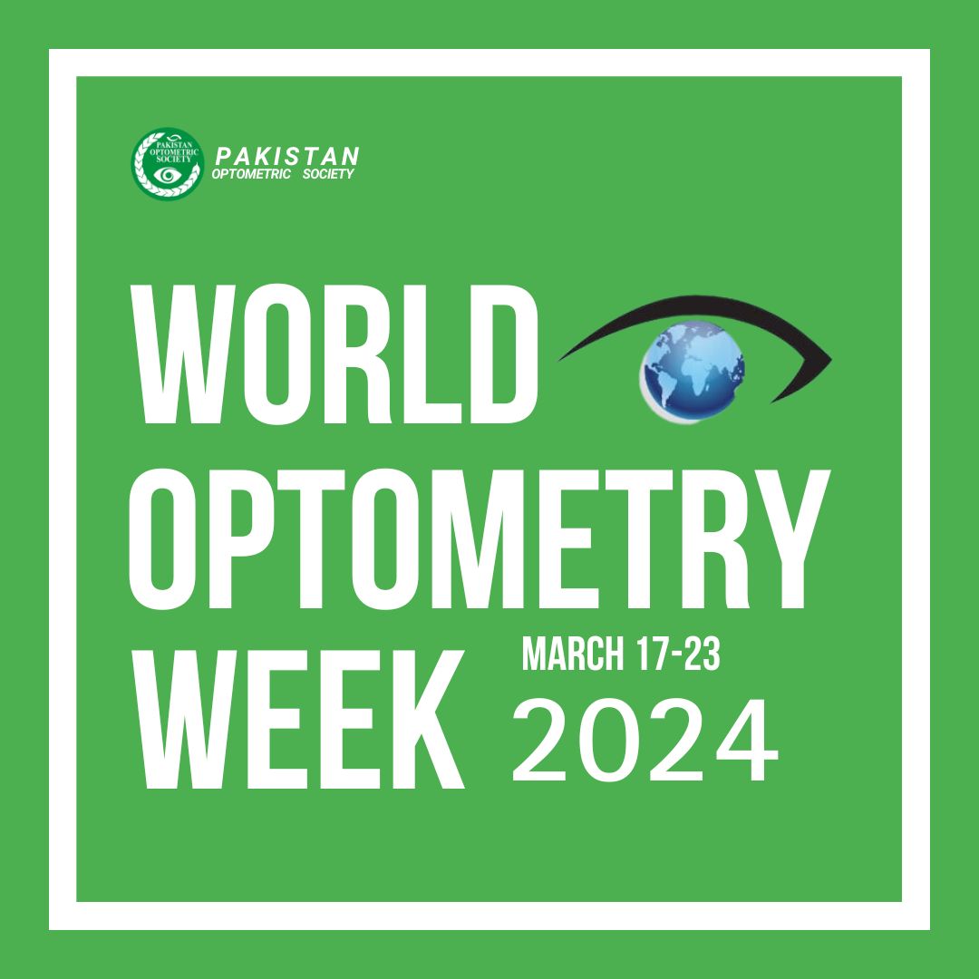OptometristsPK's tweet image. Happy World Optometry Week! 👓 Let&apos;s celebrate the incredible work of optometrists around the globe and promote eye health together. Stay tuned for daily tips and facts! #WorldOptometryWeek #EyeHealth