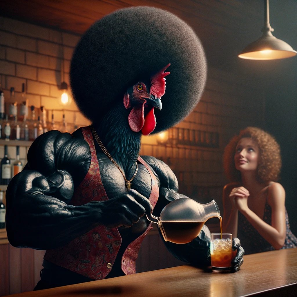 Sometimes it's just the hair...

#BBC Big Black Cockerel 

Site: memechicks.com/bbc
Join the community! t.me/bbctron

#Memes #MemecoinSeason2024 #1000xGems #Tron #CCC #shiba #doge #pepe #coq #bonk #pork