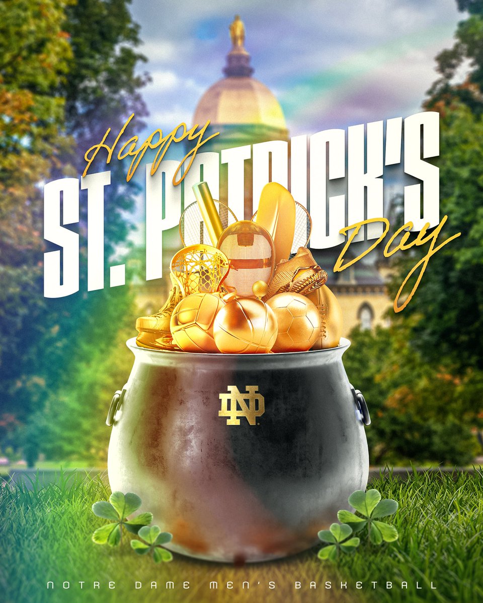 Happy St. Patrick's Day! #GoIrish☘️