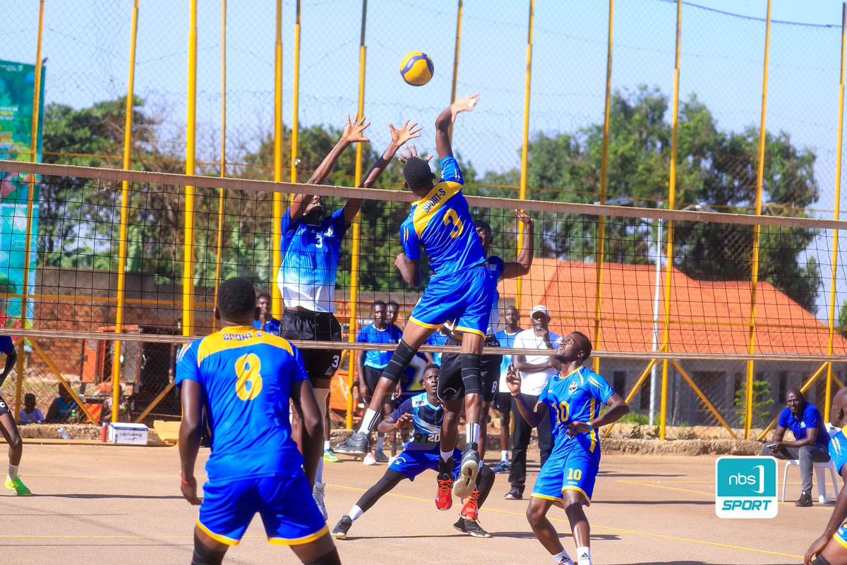 The heat is on as @sport_svoleybal clashes with Ndejje University in a fierce battle of skill on the volleyball court in the National Volleyball League. #NBSportUpdates | #NBSportVolleyBall