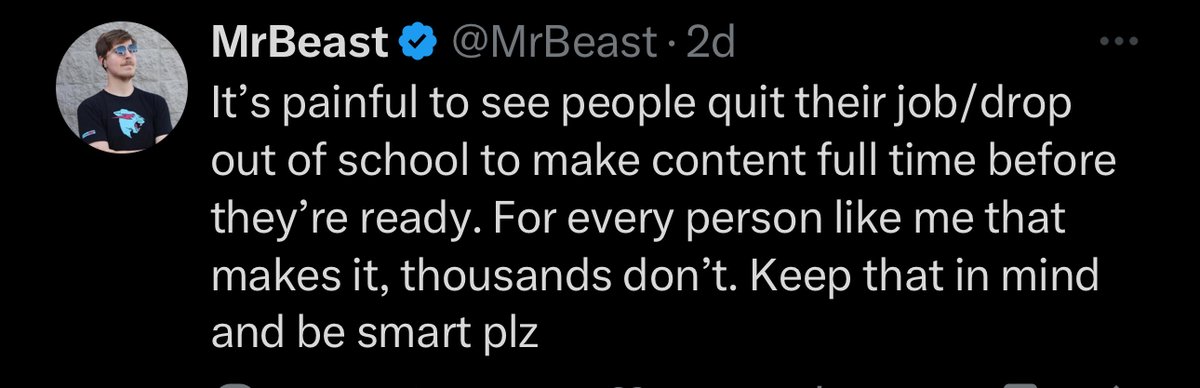 catalinmpit's tweet photo. Content creation full-time was my biggest dream for years.

Until it happened. Tried it 2 times and regretted it both times.

Explaining why below. https://t.co/HJoNrmJPZe