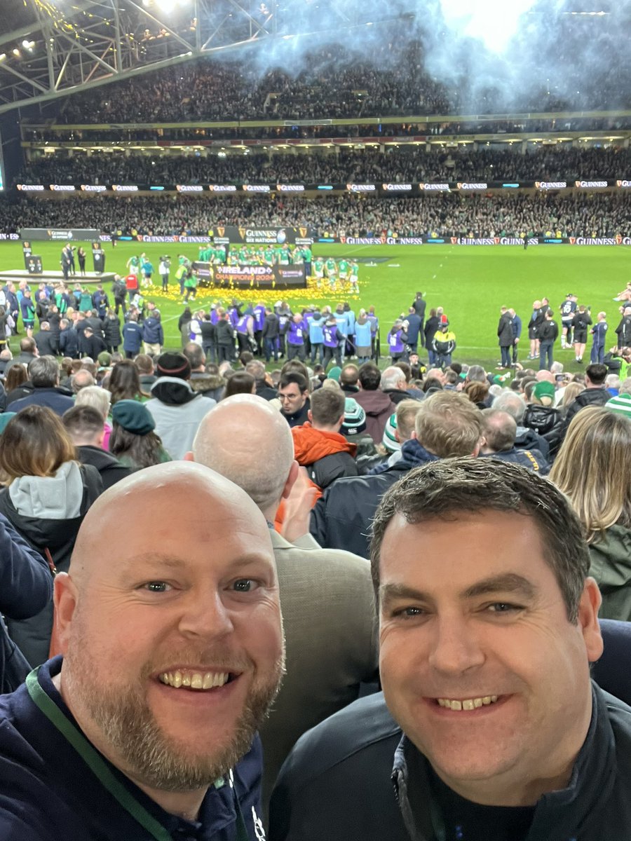jamesoneill224's tweet photo. Great day @IrishRugby @SixNationsRugby Champions 2024 🇮🇪🇮🇪🇮🇪 https://t.co/FfI2oFNynE