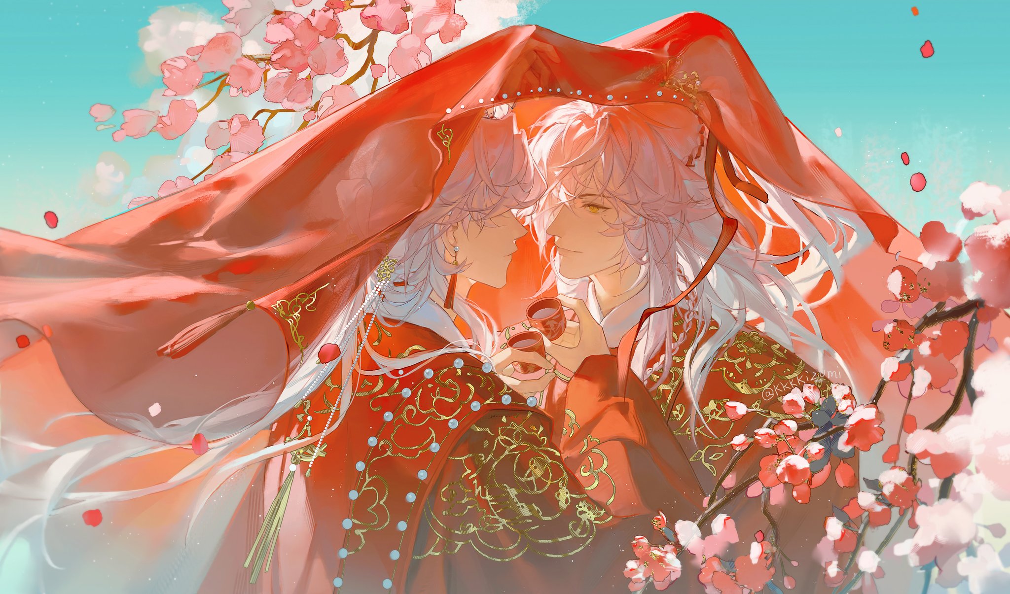 至高のクリスタルアートオブジェ｜天鹅と桜が紡ぐ麗しき春の幻想 なと on X: 