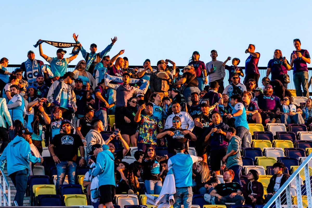 CharlotteFC's tweet photo. We never play in silence, no matter where we are 💙

Thank you to all of our fans for your incredible support in Nashville last night. #ForTheCrown https://t.co/5FW1cN0jX1