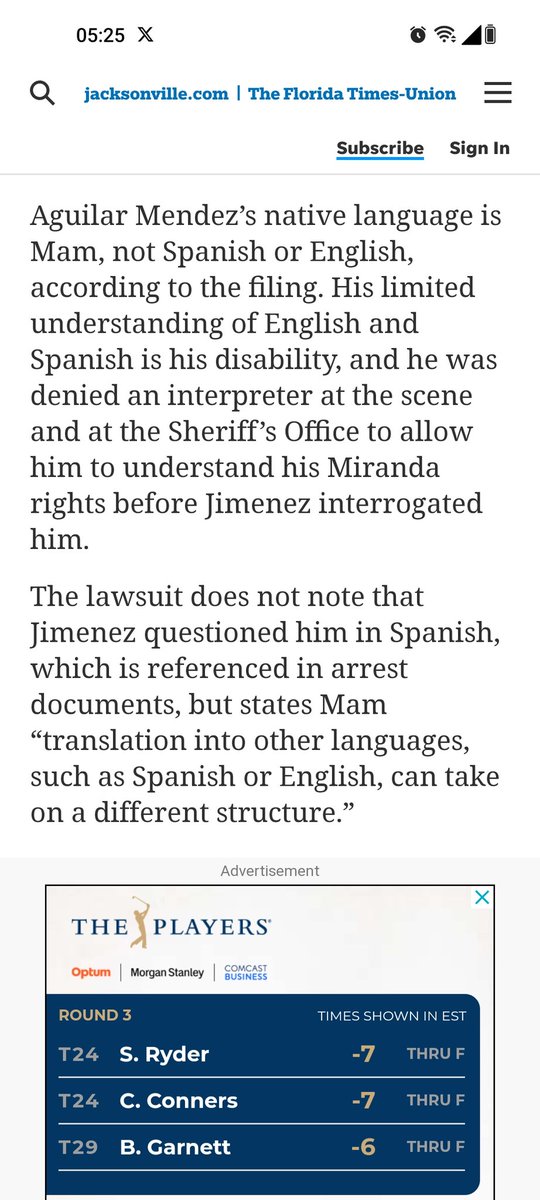 <a href="/amuse/">@amuse</a> Apparently, he doesn't speak Spanish or English. He speaks Mam. Does this mean you can resist the police because you speak a dialect spoken only by half a million people in Guatemala?