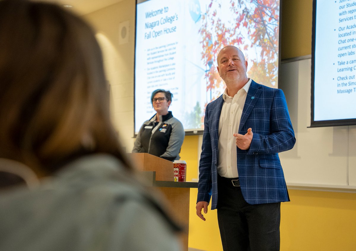 niagaracollege's tweet photo. Want to visit NC and learn about the 130+ programs we offer? Well, now is your chance! Join us on Sat. Mar 23 from 10 a.m. to 2 p.m. for our Spring Open House. Plus, register &amp; attend for a chance to win a $5,000 NC tuition credit. Learn more here ⤵️
https://t.co/QddftUWgFT https://t.co/GSp1up7pZq