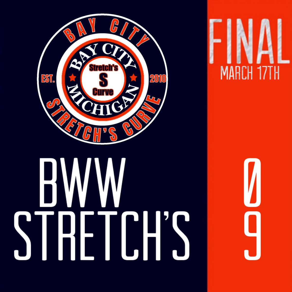 StretchsCurve's tweet photo. FINAL | State Championship game next. https://t.co/8g1CRCVIwG