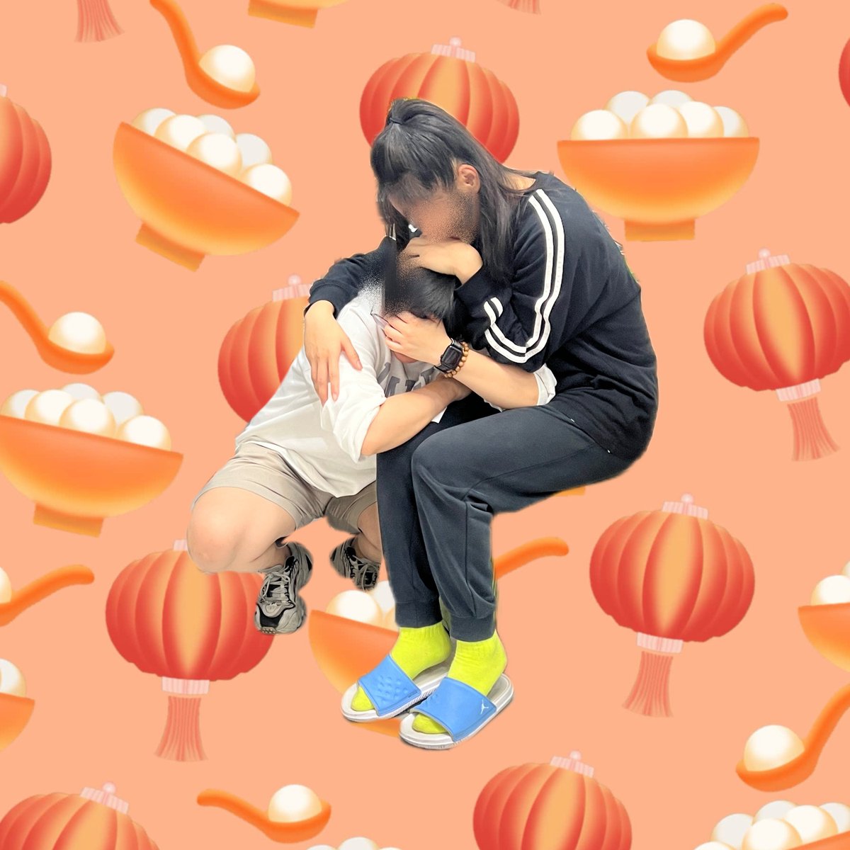 好久没有打这么斑驳的伤了～15分钟速战速决

另外拍给你们看看，吃席的旁观者真的好好笑啊哈哈哈哈哈哈