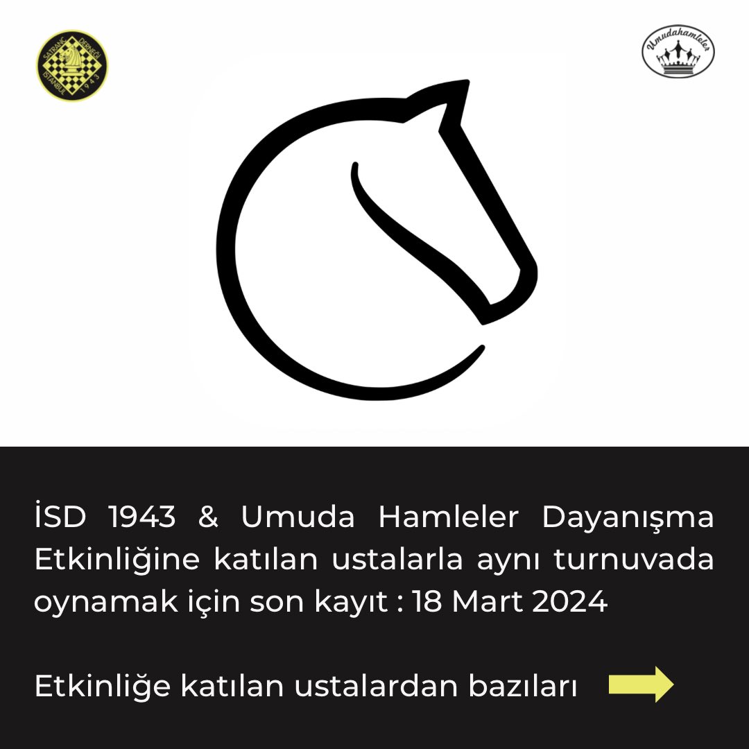 UHamleler's tweet photo. Etkinliğimize katılan usta isimlerle aynı turnuvada oynamak için son kayıt 18 Mart 2024. https://t.co/CfsvXhBnOD https://t.co/Yr33GgqAvJ