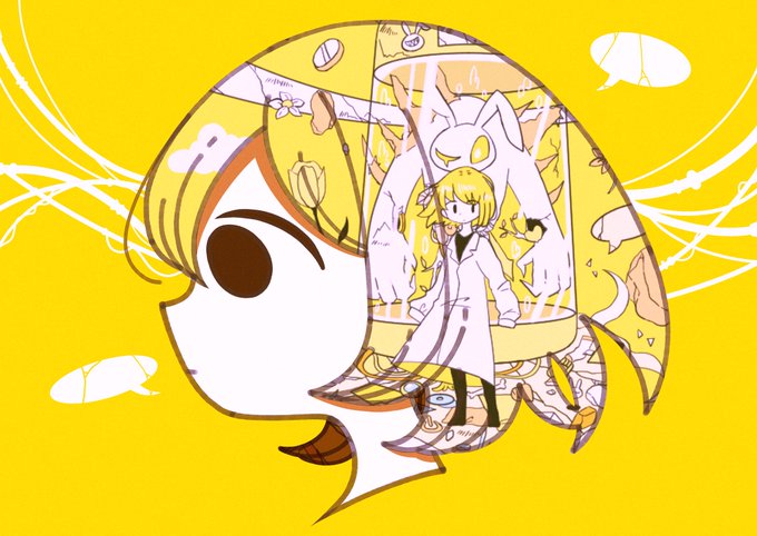 「blonde hair yellow theme」 illustration images(Latest)