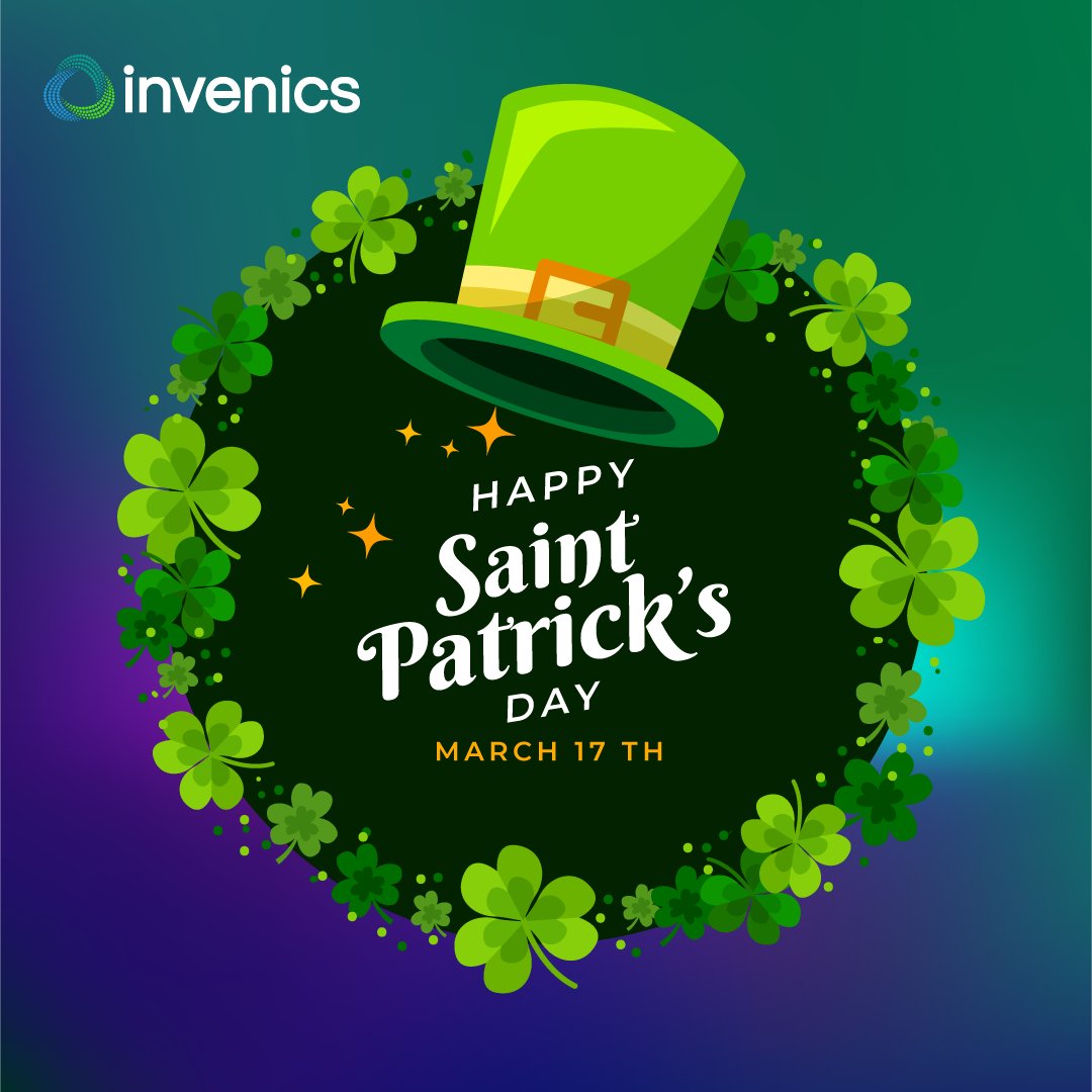 ☘️ Happy St. Patrick's Day from all of us at Invenics! 🍀

#StPatricksDay2024 #StPatricksDay #Ireland #Invenics #Innovation #Technology #Collaboration