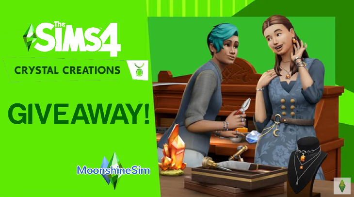 MoonshineSim's tweet photo. Thanks to @EA: GIVEAWAY of the Sims 4 Crystal Creations (PC/Mac). All you have to do is Follow &amp; RT this tweet OR leave a comment on my blog (don't forget to mention your email) by March 19, 19.00 CET. Winner will be announced a.s.a.p.. Good luck everyone! https://t.co/HZaG6lpzDq https://t.co/1kPx1eF35O