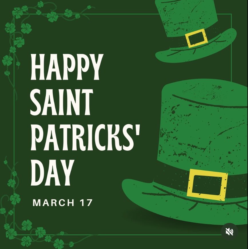 Happy St. Patricks' Day! Are you feeling the Irish luck today?☘️☘️☘️
#stpatricksday #stpattys #stpatricks #weargreen #potofgold #greenclover #luckyclover #lucky
