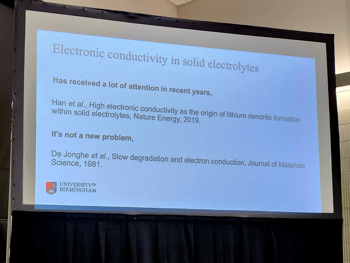 SaraSkrabalak's tweet photo. Celebrating solid electrolyte materials and understanding of defects in @ChemMater best papers symposium. Great talks by @ClementGroupSB and A. Squires. #ACSSpring2024 https://t.co/SmRP3PsINx