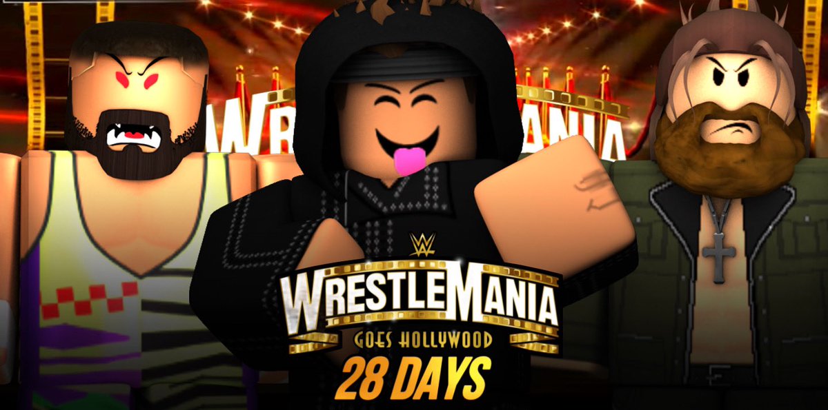 28 Days Until #WrestleMania Goes Hollywood! 📸[@HellBreakkerRW, @uhpohluh, & #DuckyZayn]