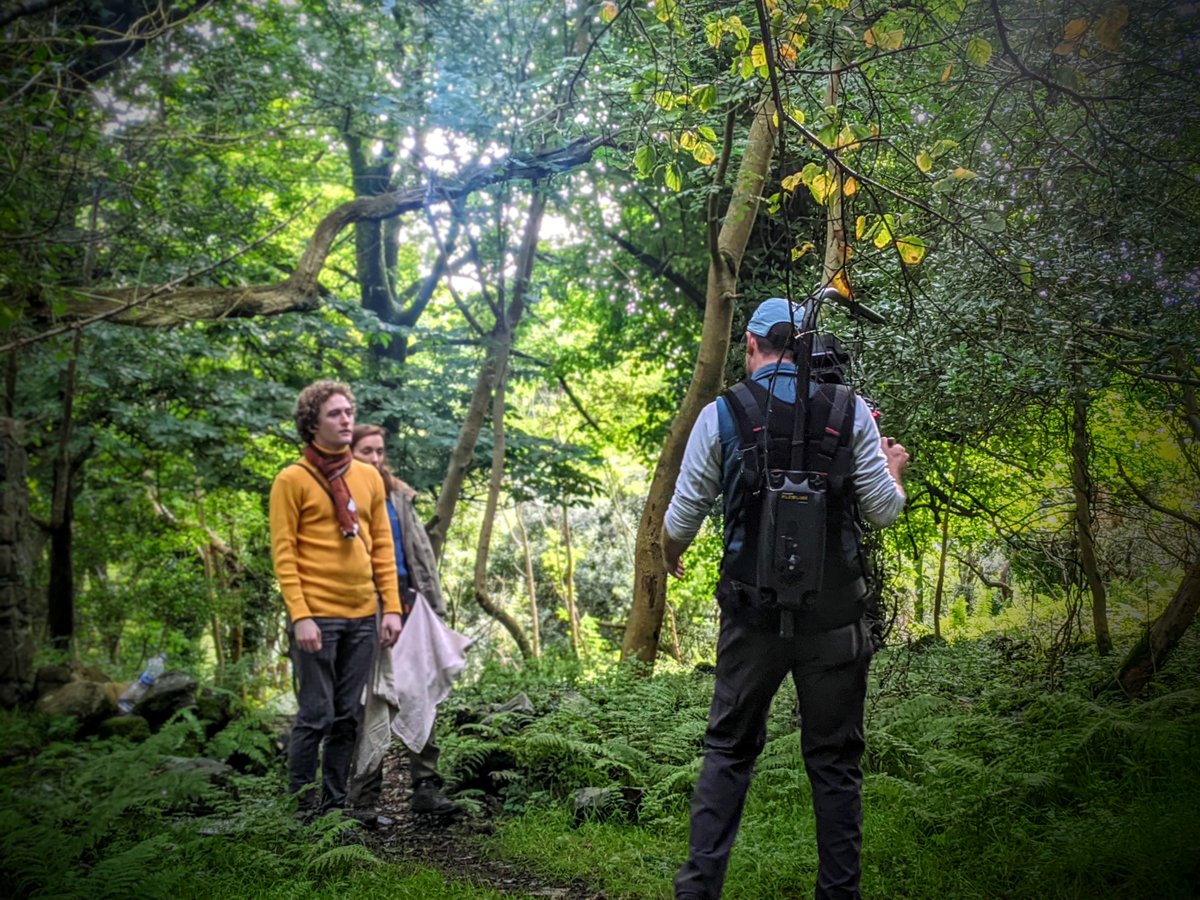 utahtechu's tweet image. We're not always huge fans of the color green, but for St. Patrick's Day, let's throw it back to when a group of our students traveled to the Irish countryside to help produce the TV series "Groundbreaking"! #activelearningactivelife #utahtechuniversity