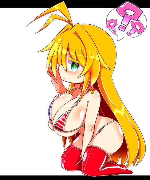 デフォルメおっぱい絵の練習マキさん 