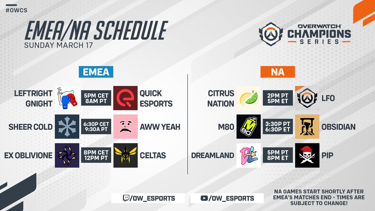 OW_Esports's tweet photo. We're going out with a bang this Groups Stage 💥 our last matches of the weekend kick off at 9AM PT! 

Don't forget that today is your LAST DAY to end this phase's Viewership Incentives - more info (along with links to watch) in the replies! ⬇️ https://t.co/5tSArEQKUl