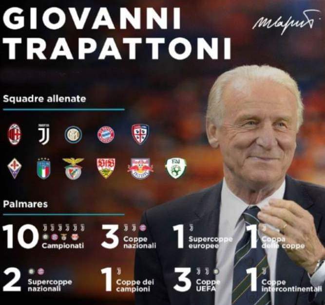 DANIELEOFFICIA1's tweet photo. AUGURI TRAP

#JuveGenoa #Trapattoni https://t.co/N4FrhQ5WT9