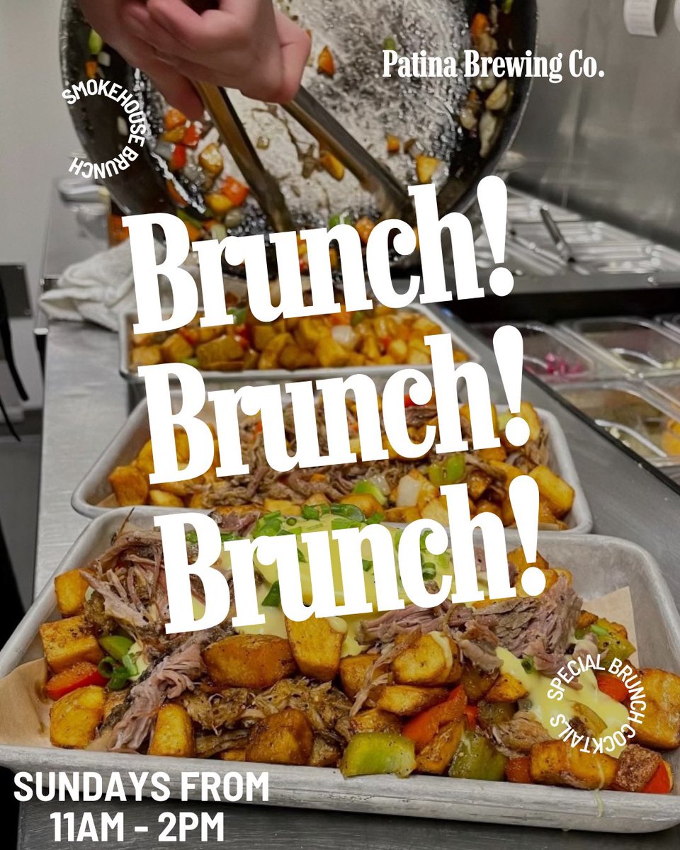 SOUTHERN STYLE BBQ BRUNCH 
served today from 11 -2pm

#friendshipsforged 
#brunch 
#craftbeerandsouthernbbq