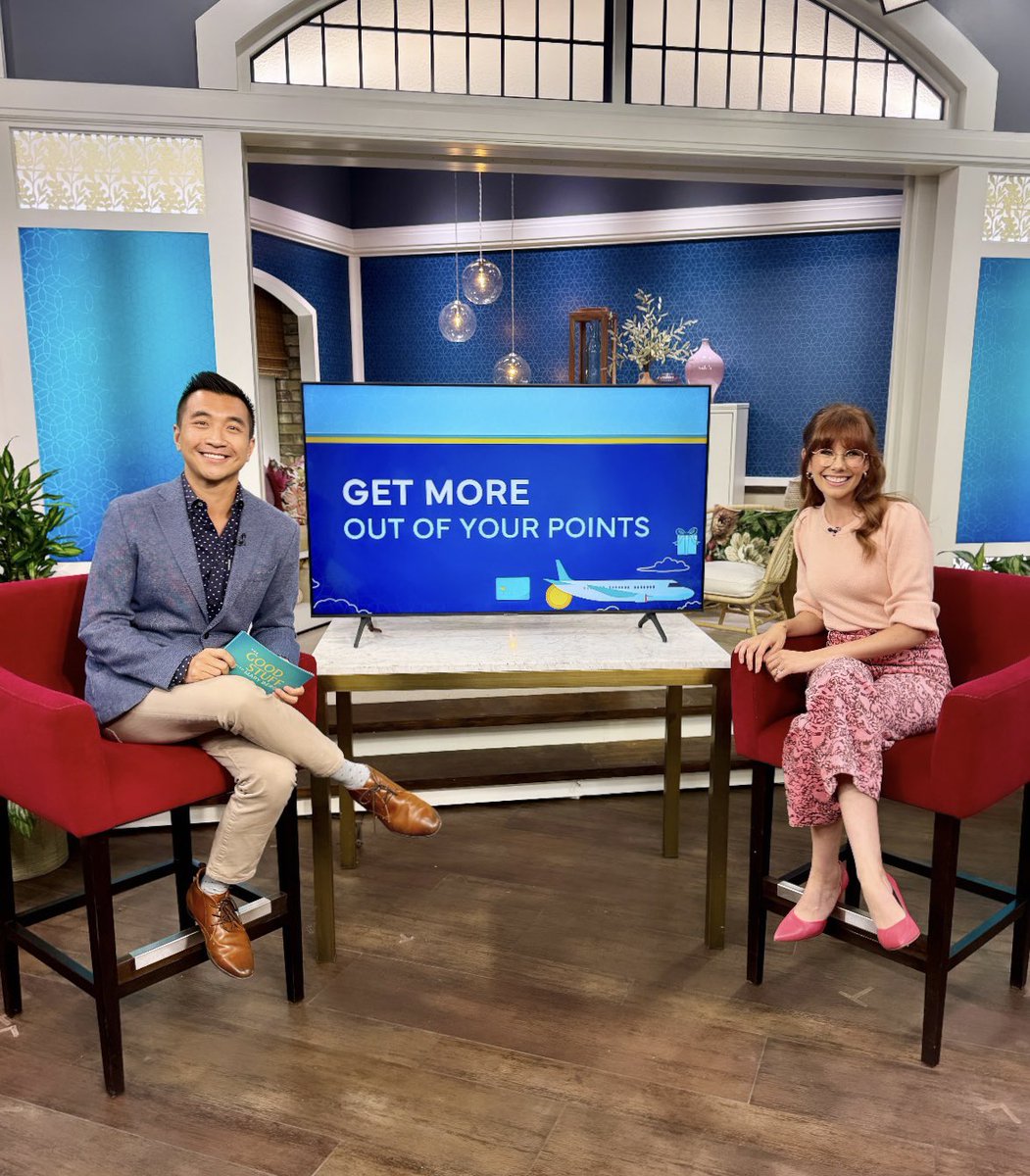 Tomorrow on @TheGoodStuffCTV, it’s all about saving money! 💸 You spend the money anyway… From credit card points to loyalty miles, how to get MORE out of earning and redeeming on your everyday purchases. I share my top tips in my segment airing on @CTV across Canada Monday. 📺