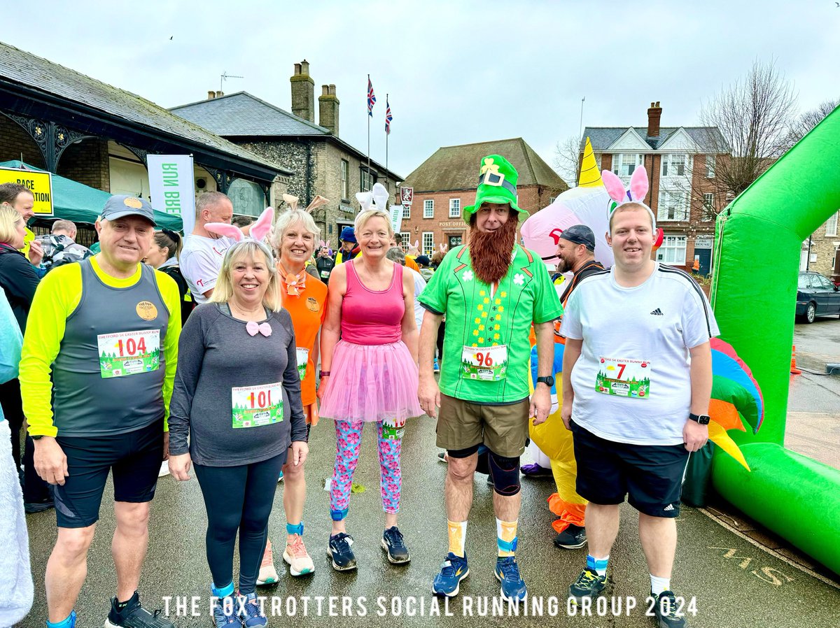 eddietheaker's tweet photo. Took part in one of our local #fancydress #funruns this morning organised @RunBreckland with others from @foxtrotters1066 great fun catching up & chatting with #friends it was a bit moist but that didn’t dampen our spirits + I won a prize for one of the best #fancydress yay 🥳 🙏 https://t.co/Vxk0PEWzpY